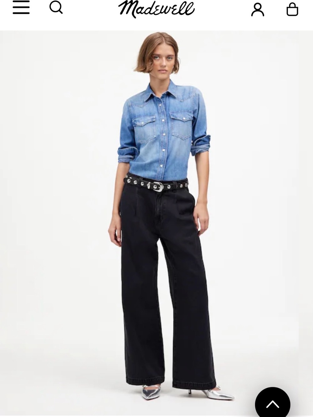 Madewell Harlow wide-leg Jeans
